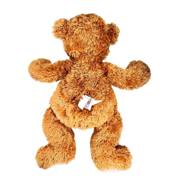 Gund Brown Teddy Bear Beanie Fleming 14" Plush Stuffed Animal 15237 Toy - Picture 9 of 13
